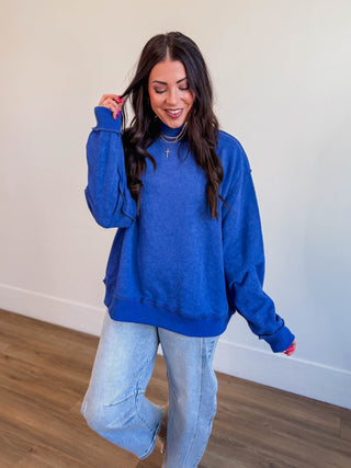 Kollins Mock Neck Sweatshirt