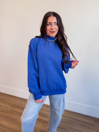 Kollins Mock Neck Sweatshirt