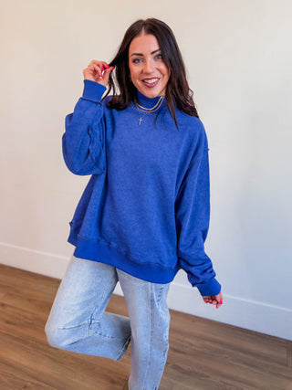 Kollins Mock Neck Sweatshirt