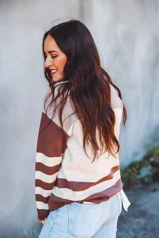 Lee Color Block Sweater