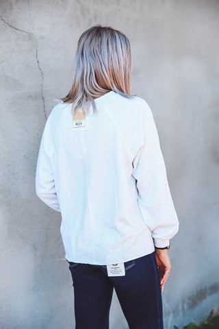 Camden Top-Heather Grey