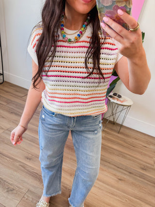 Braelyn Striped Sweater