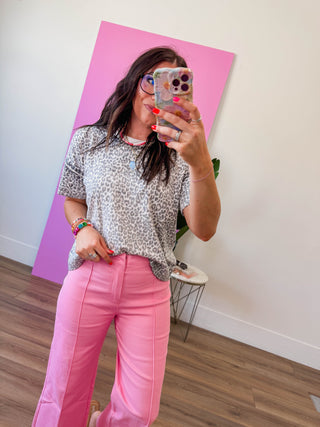 Gina Leopard Knit Top