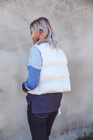 Issey Vest-Blue Bliss-Thread & Supply