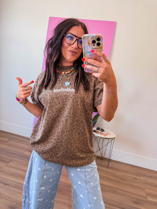 Motherhood Leopard Tee