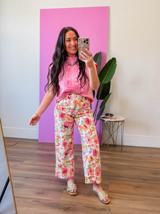 In Bloom Floral Pants