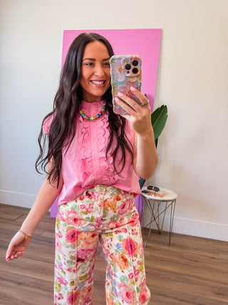 Valerie Top-Pink