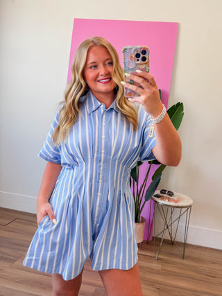 Rylee Striped Romper