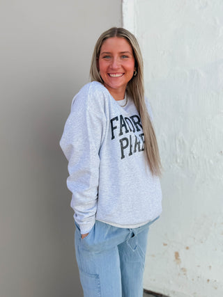 Favorite Parent Crewneck-Ash Grey