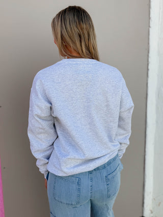 Favorite Parent Crewneck-Ash Grey