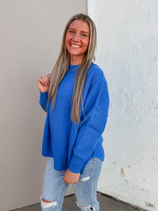 Hannah Sweater-Blue