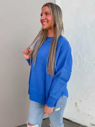 Hannah Sweater-Blue