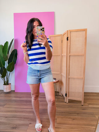 Liv Striped Knit Top