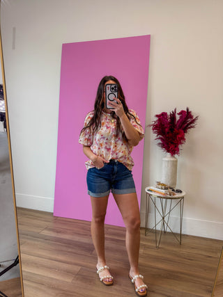 Blue Skies Denim Shorts