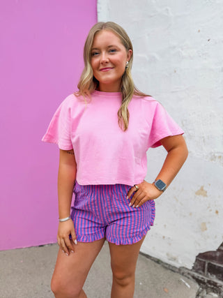 Norah Striped Shorts