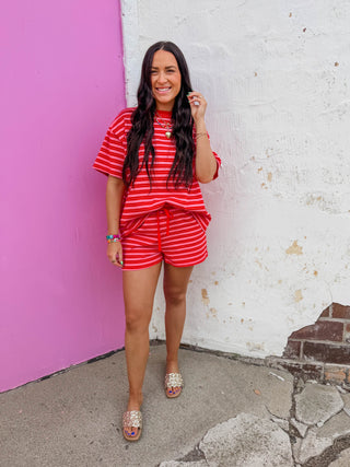 Easygoing Striped Tee