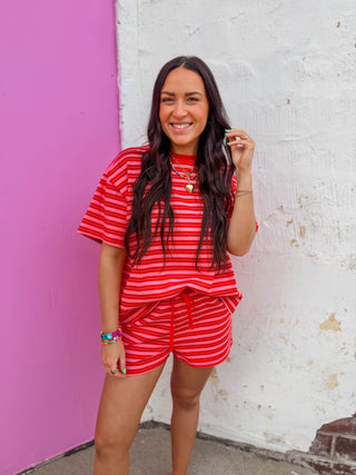 Easygoing Striped Tee