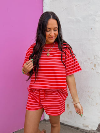 Easygoing Striped Tee