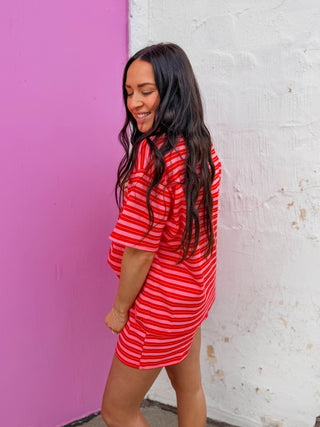 Easygoing Striped Tee
