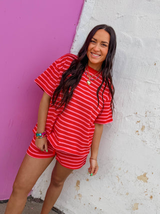 Easygoing Striped Tee