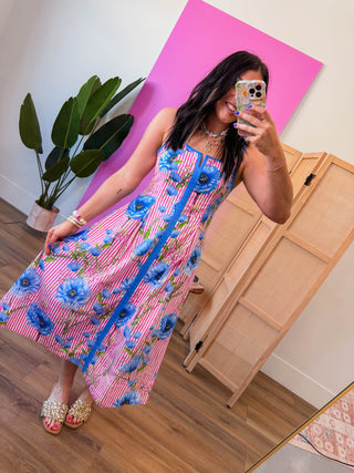 Jordynn Floral Midi Dress