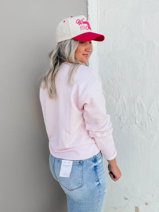 Favorite Parent Crewneck-Pink