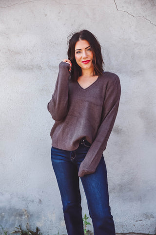 Taryn Sweater-Charcoal