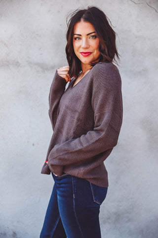 Taryn Sweater-Charcoal