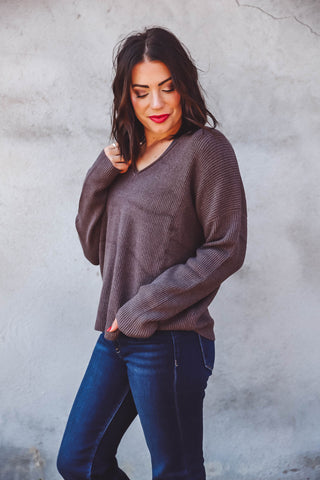 Taryn Sweater-Charcoal