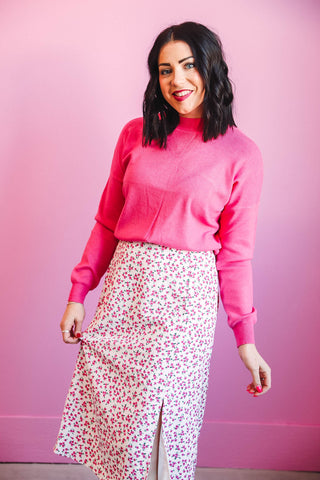 Kaylea Sweater-Pink