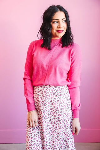 Kaylea Sweater-Pink