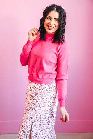 Kaylea Sweater-Pink