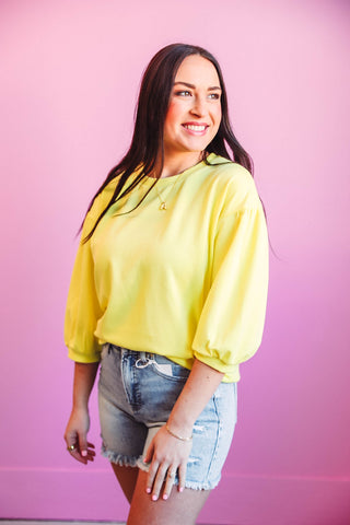 Erika Top-Yellow