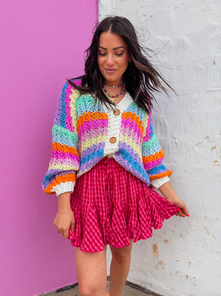 Happy Mix Cardigan
