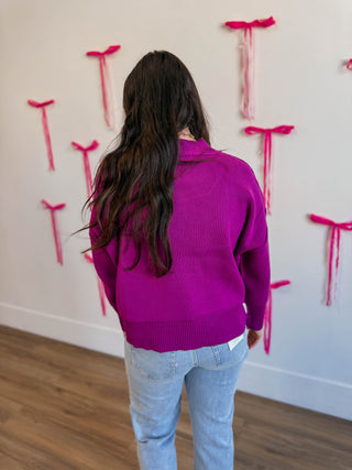 Naomi Sweater-Light Plum