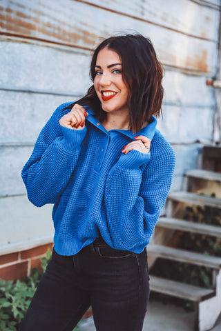 Bailey Waffle Knit Sweater