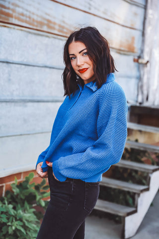 Bailey Waffle Knit Sweater