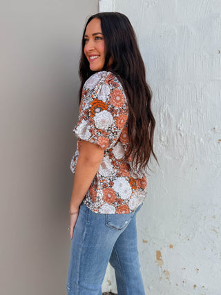 Michelle Floral Top