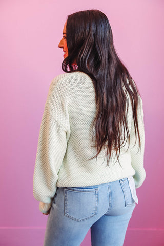 Reagan Sweater-Mint