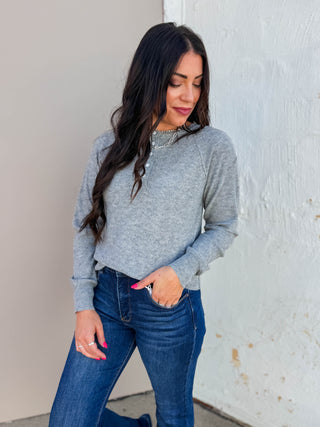 Abbey Henley Sweater