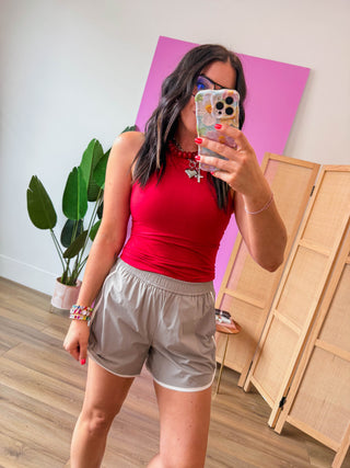 On The Move Tank-Red