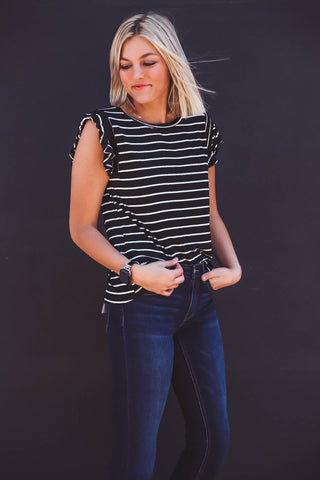 Marie Striped Top