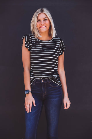 Marie Striped Top