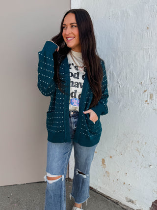 Jillian Cardigan-Teal