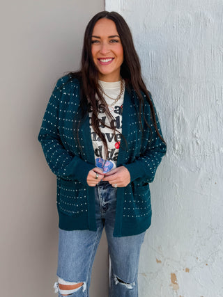 Jillian Cardigan-Teal