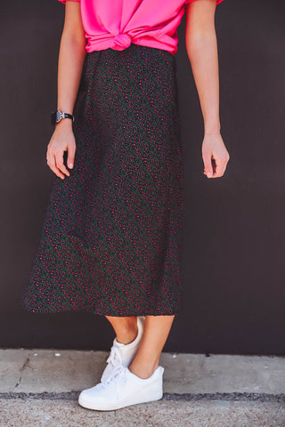 Quinn Floral Midi Skirt