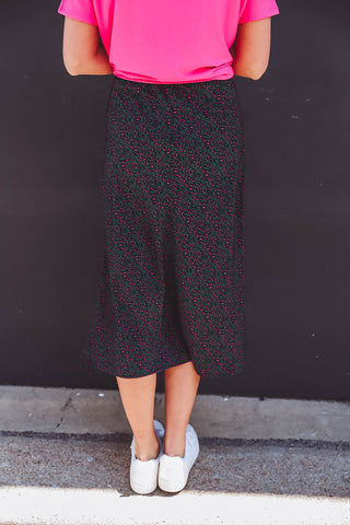 Quinn Floral Midi Skirt