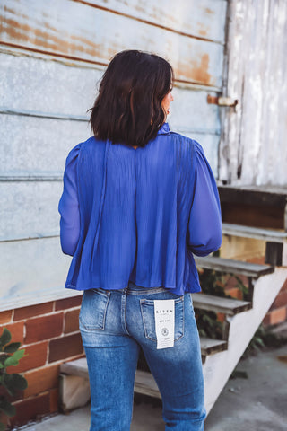 Gemma Pleated Top