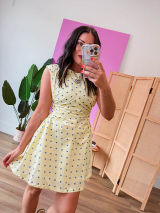 Sunny Days Polka Dot Mini Dress