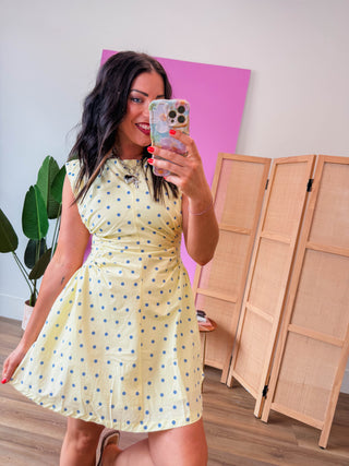Sunny Days Polka Dot Mini Dress